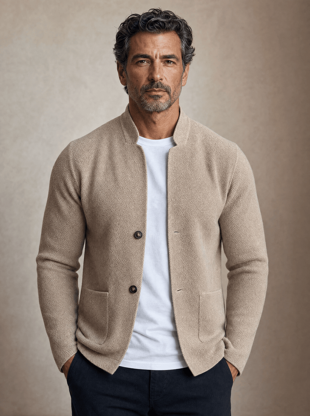 Beeckhoven™ | Premium Strikket Herre Blazer