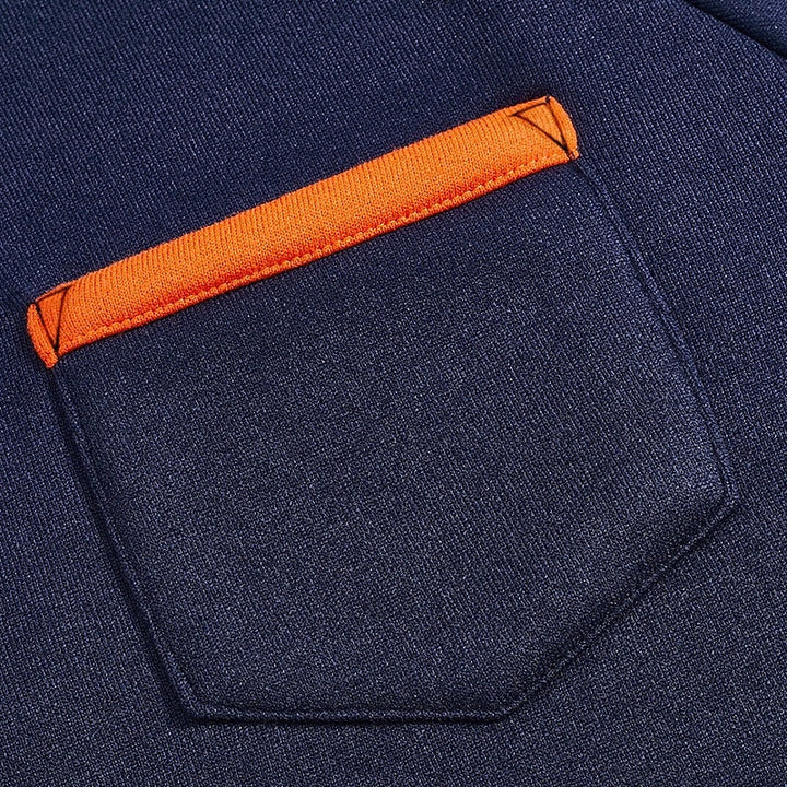 Keith | Quarter-Zip Fargeblokk Pullover