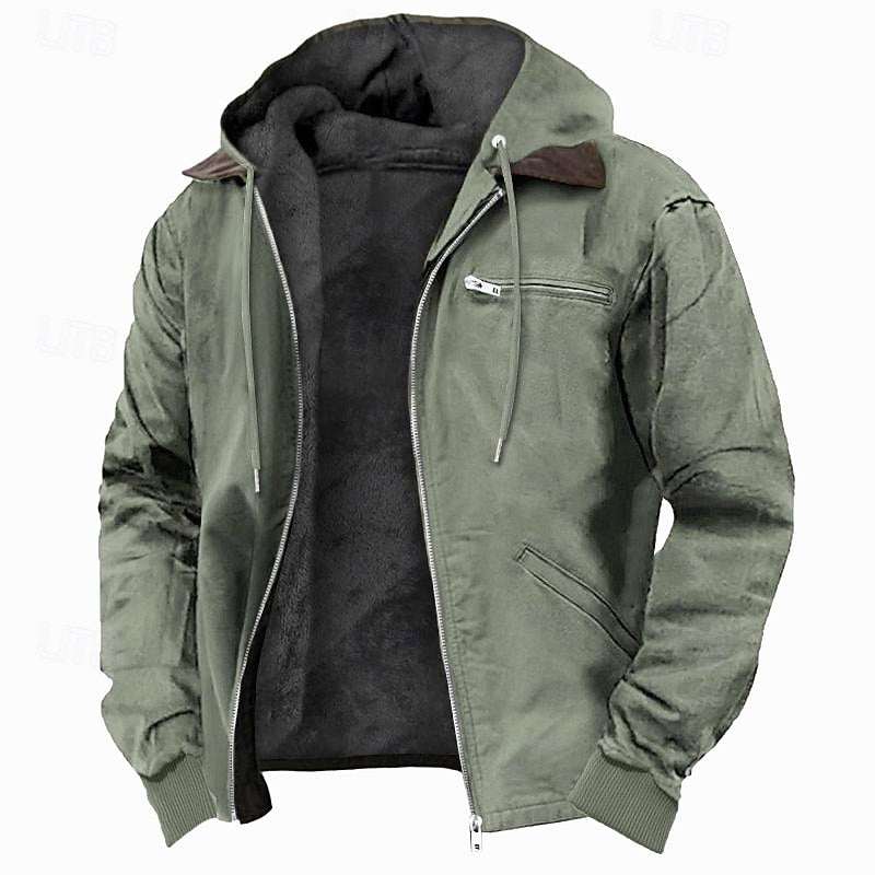Gideon | Fleece-fôret hettejakke