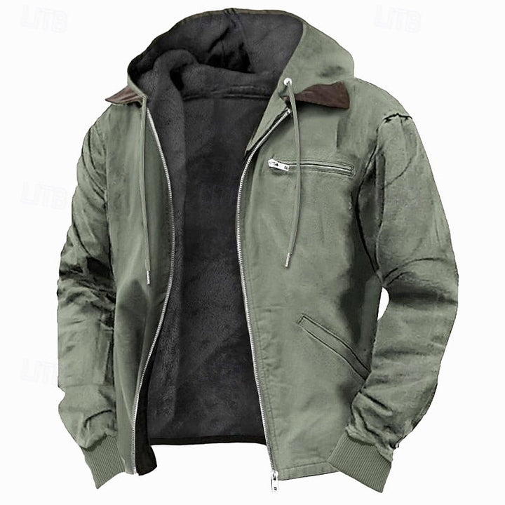 Gideon | Fleece-fôret hettejakke