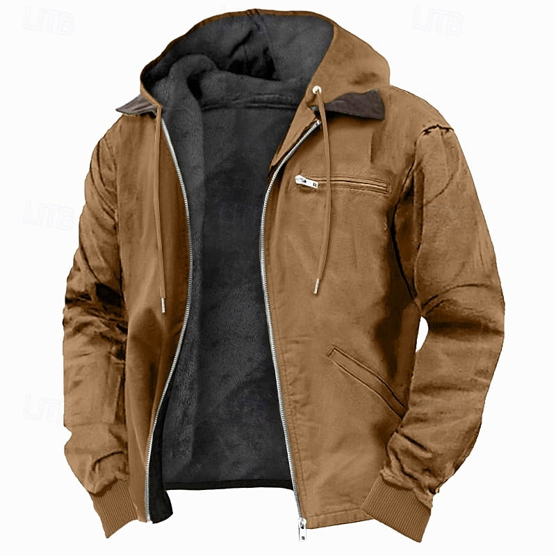 Gideon | Fleece-fôret hettejakke