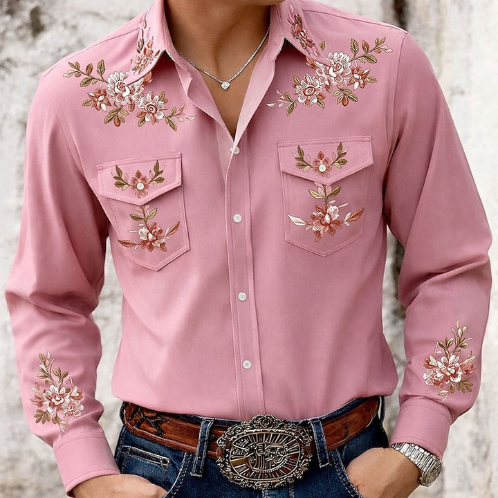 Austin | Brodert Westernskjorte