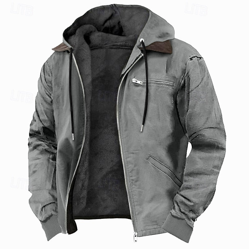 Gideon | Fleece-fôret hettejakke