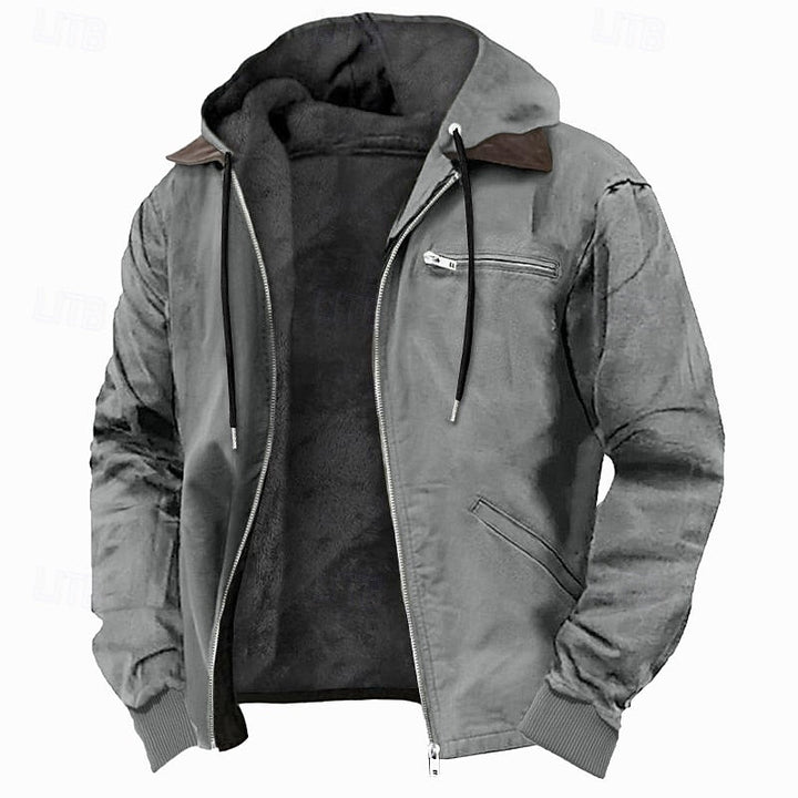 Gideon | Fleece-fôret hettejakke