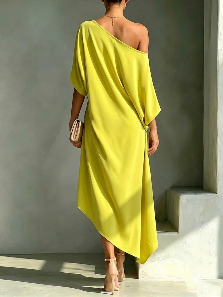 Clara | Elegant asymmetrisk kjole