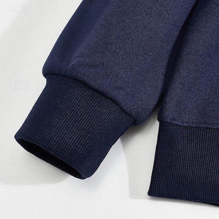 Keith | Quarter-Zip Fargeblokk Pullover